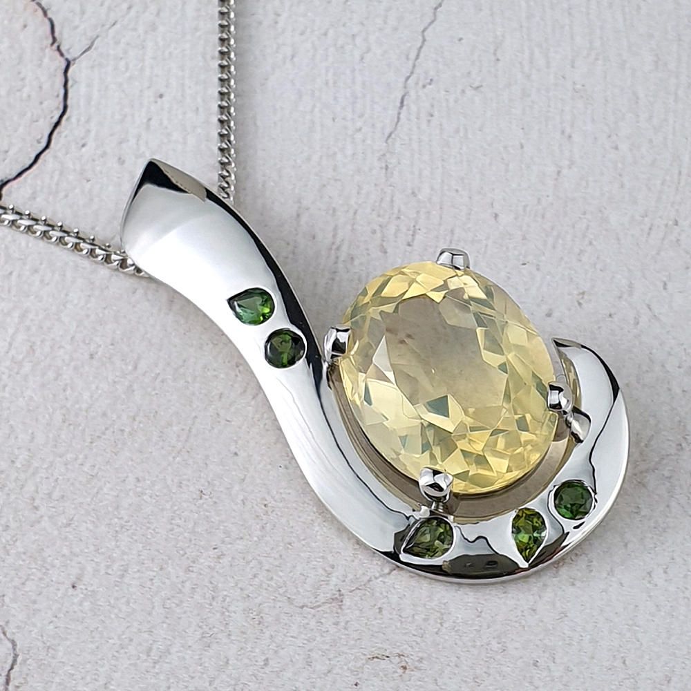 unique pendant to set customer stones