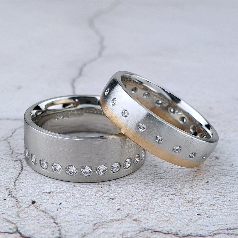 Men's eternity rings
