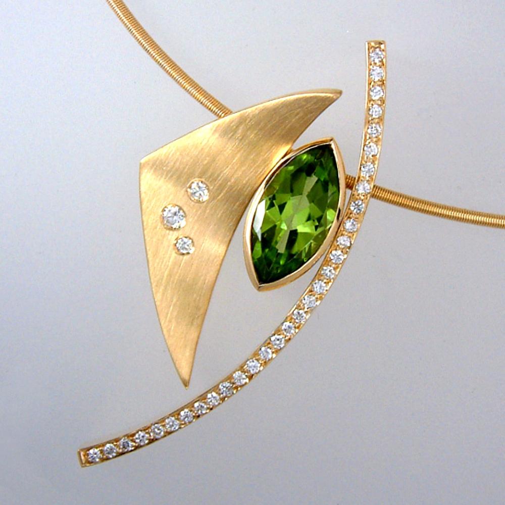 A set of three pendants