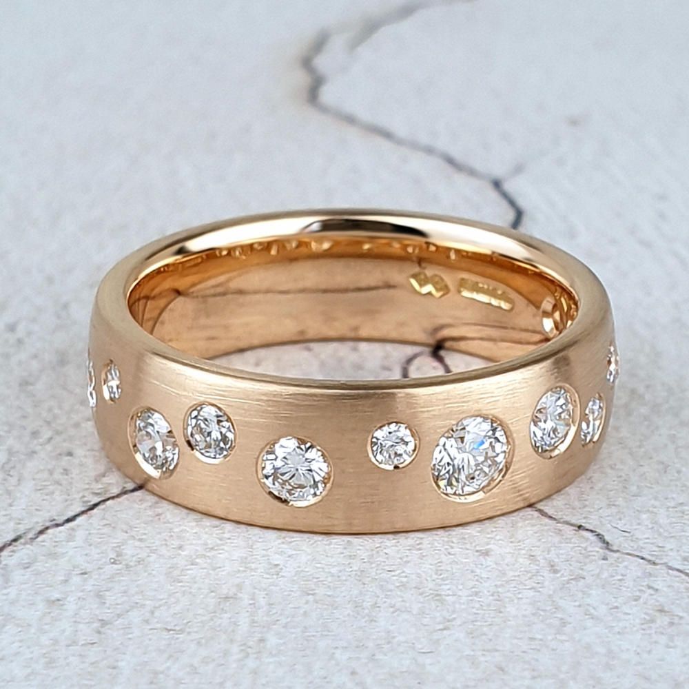 Diamond Wedding Rings | Diamond-set wedding Rings Sussex