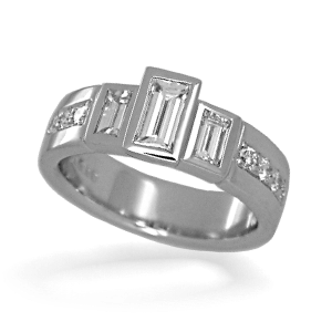 Unique handmade engagement rings