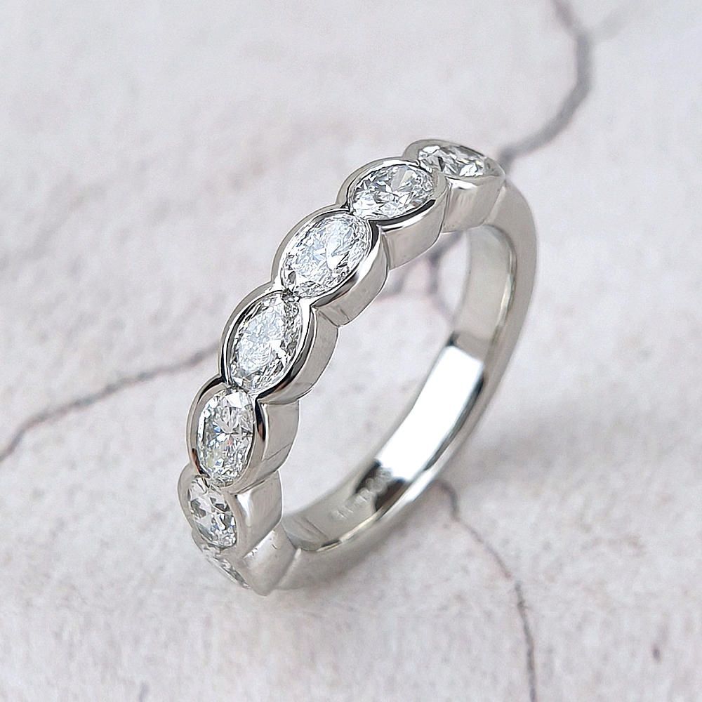 Bespoke eternity rings