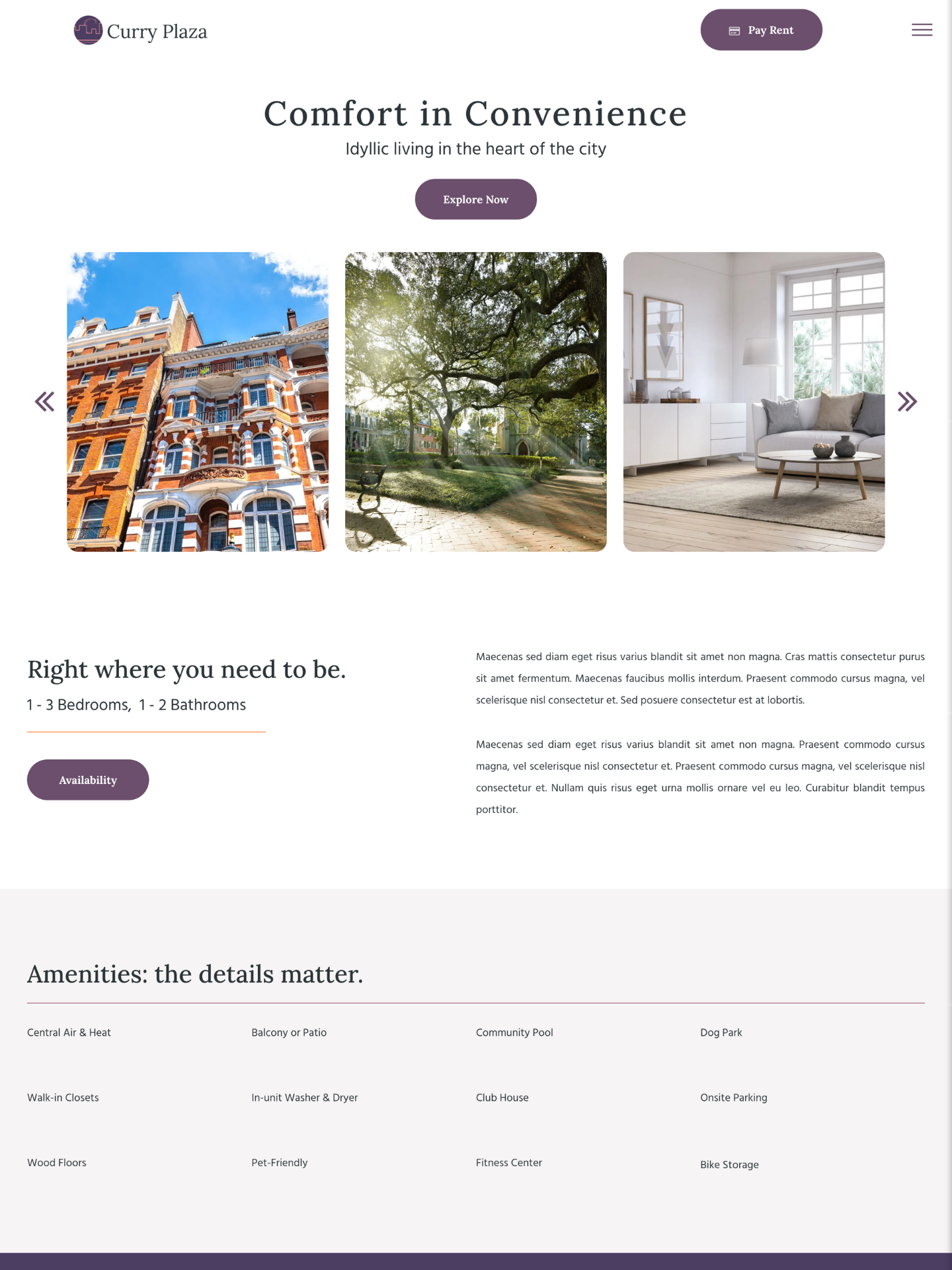 Appfolio's Curry template