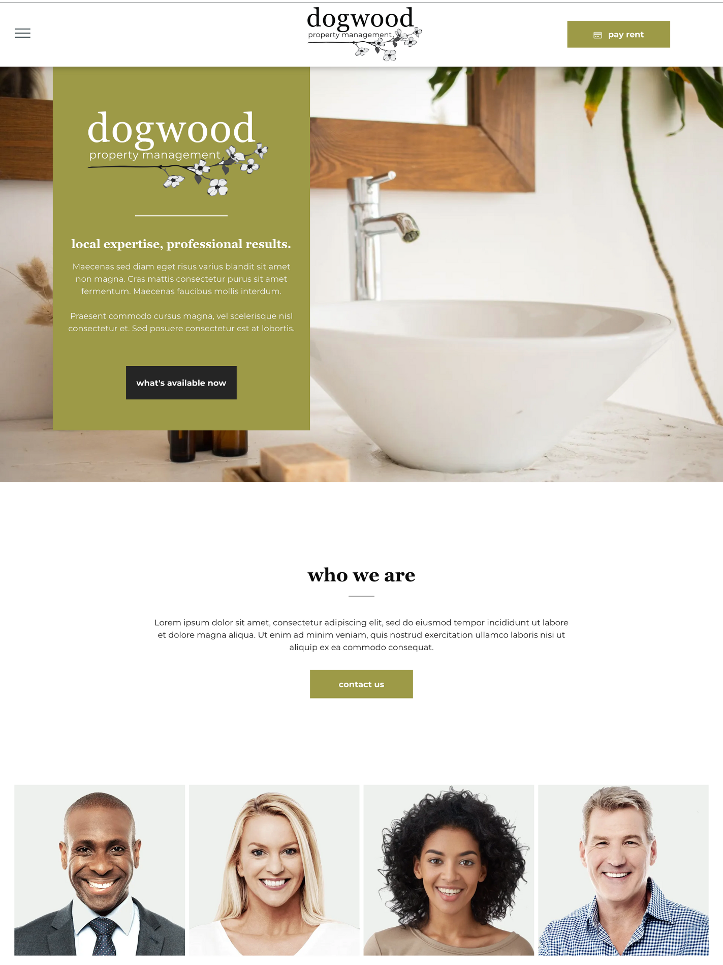 Appfolio's Dogwood template