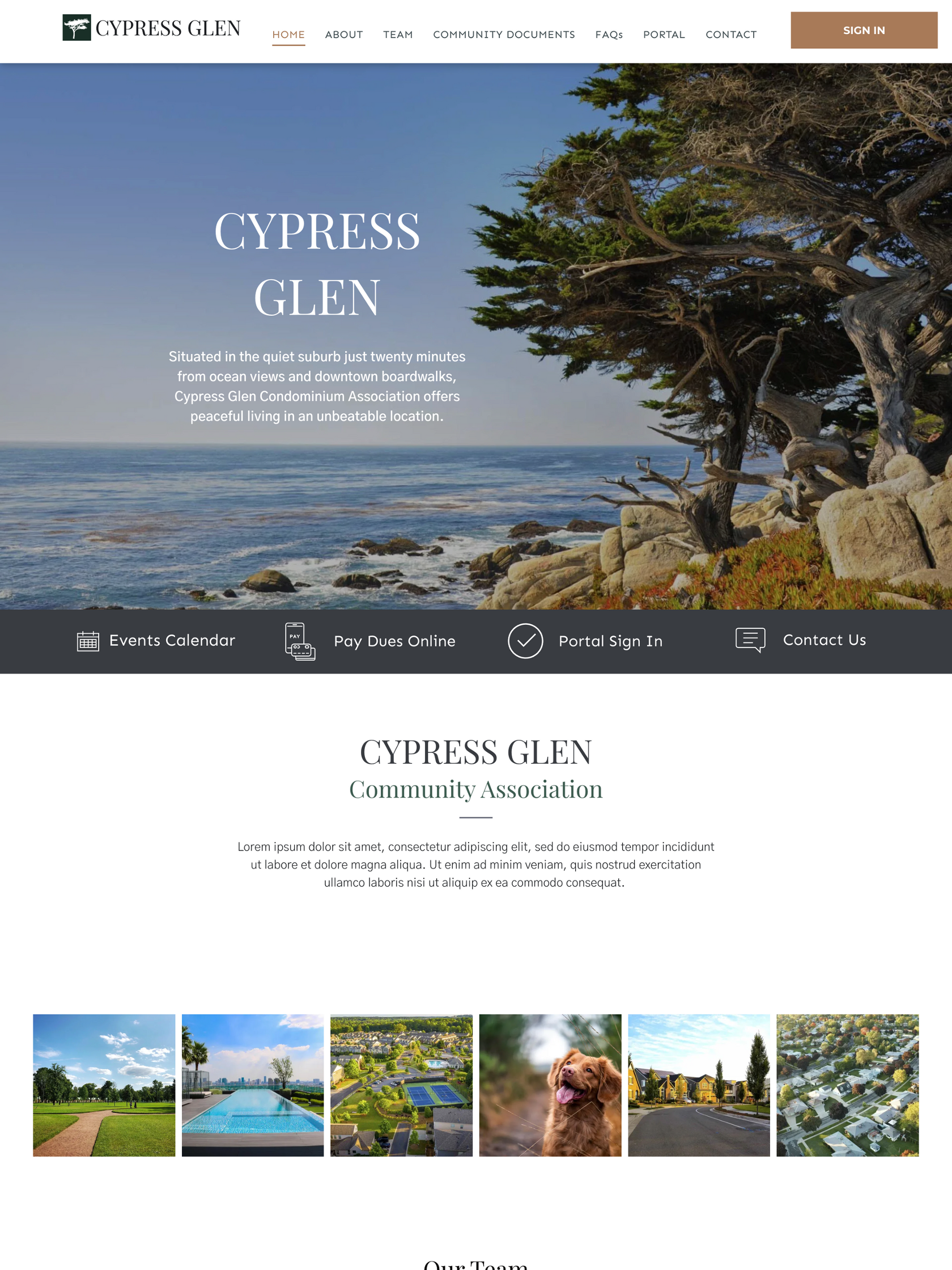 Appfolio's Cypress template