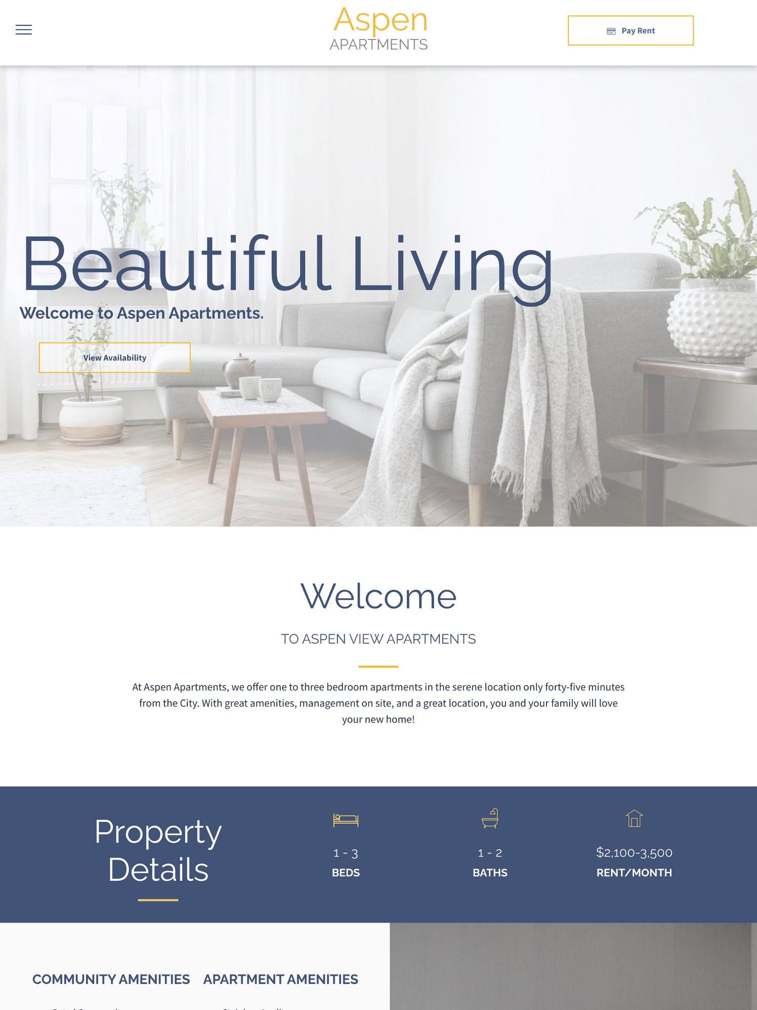 Appfolio's Aspen template