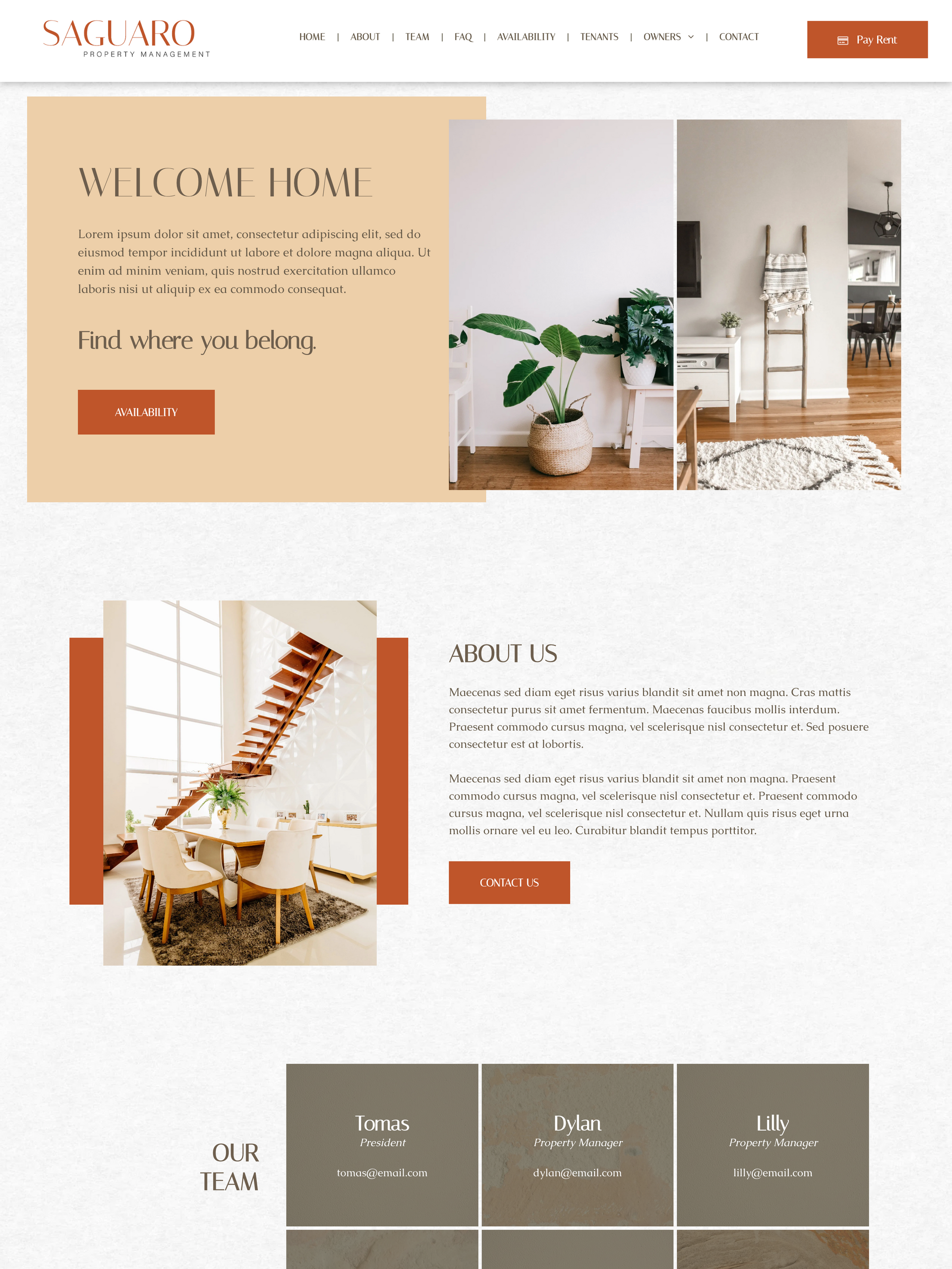 Appfolio's Saguaro template