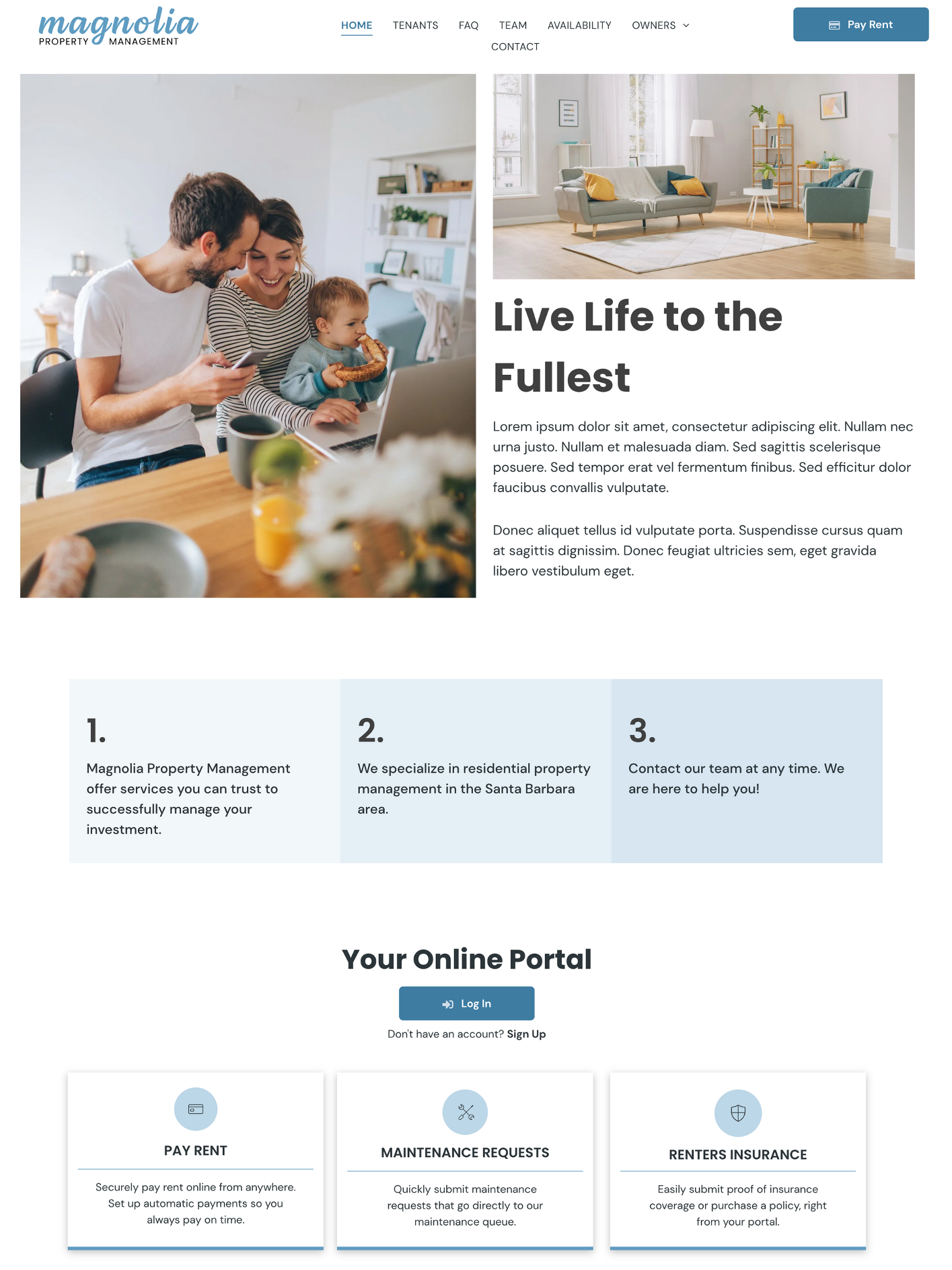 Appfolio's Magnolia template