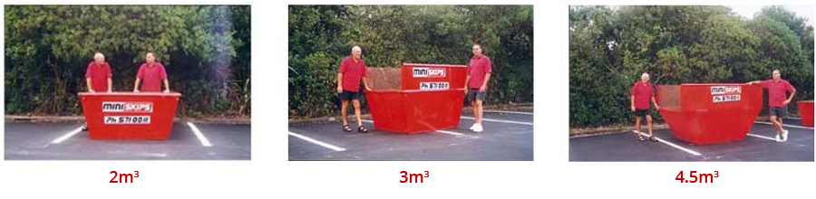 Our waste disposal and recycling bins in Auckland