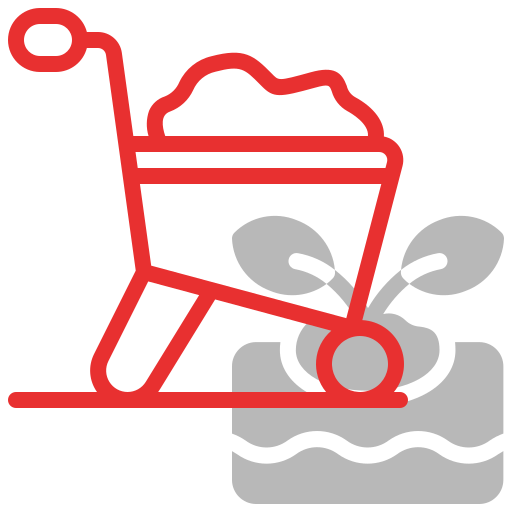 Bloc de notas con borde rojo, bloc, líneas y bolígrafo. Debajo, papel gris con líneas.