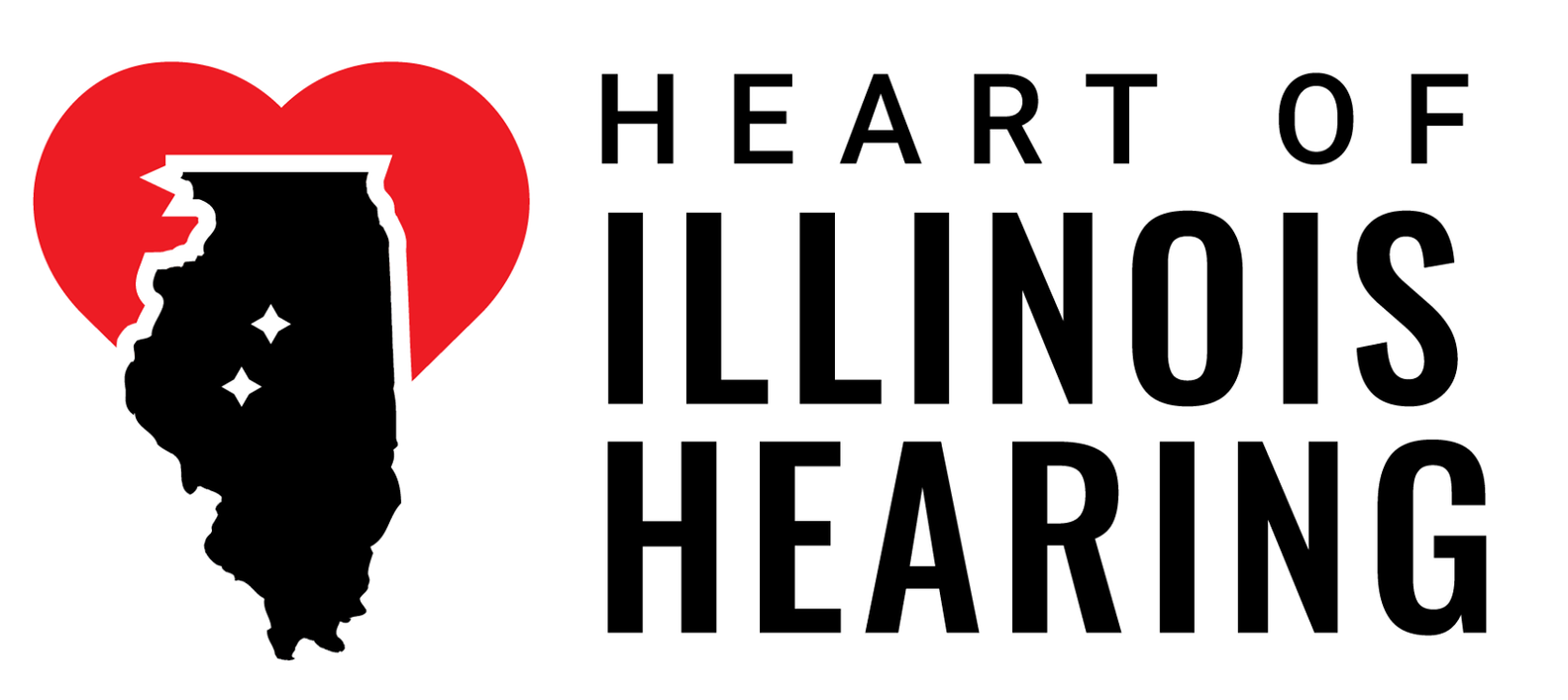 Heart of Illinois Hearing Logo