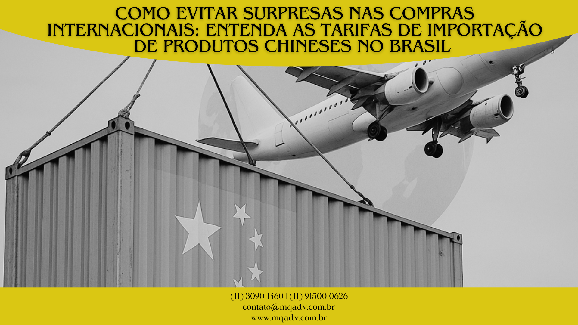 Entenda as tarifas de importação de produtos Chineses no Brasil
