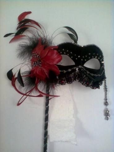 Accessori da teatro con piume