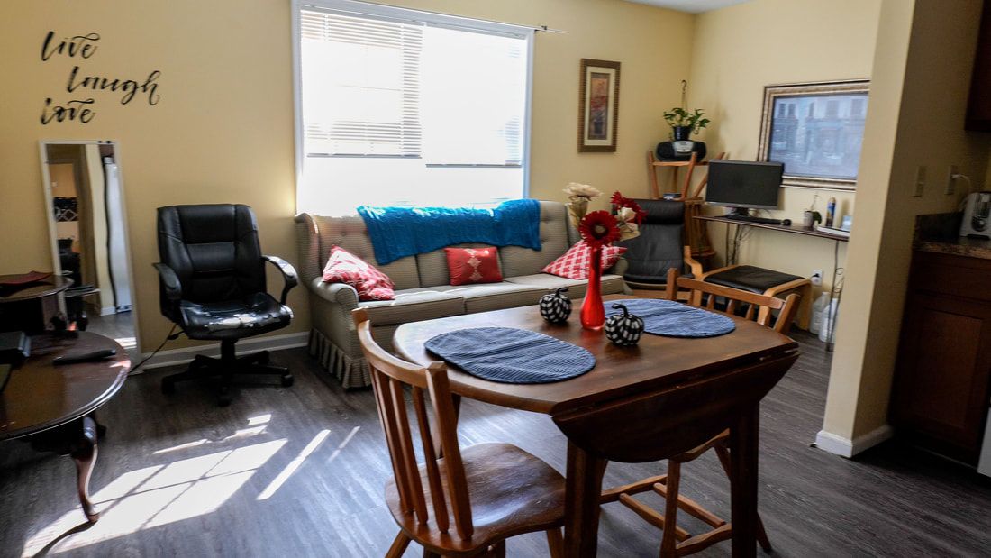 Fresh Start Frankfort shared living areas