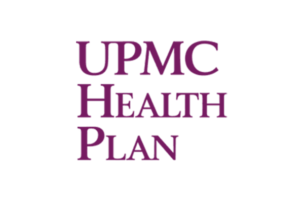 The purple UPMC Health Plan logo on a white background.
