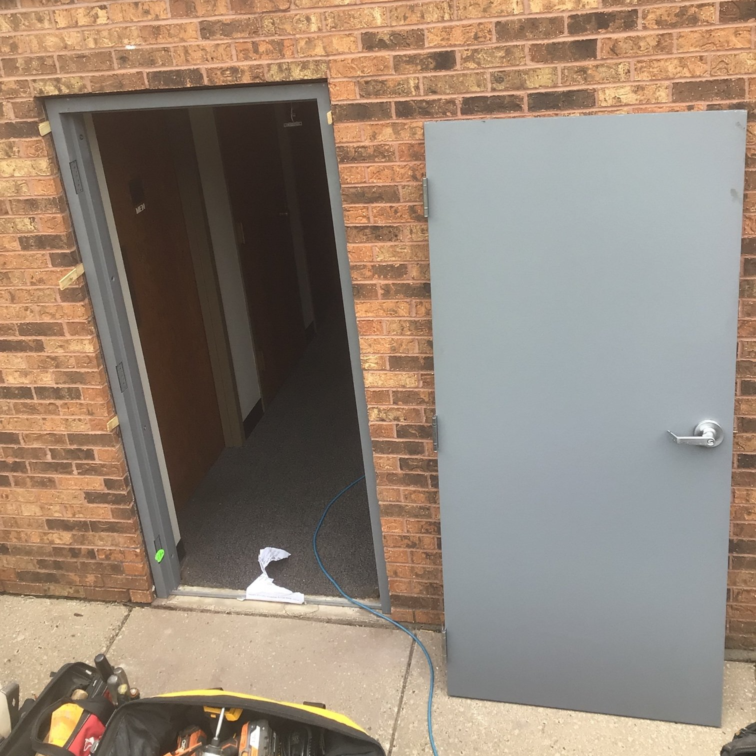 Man Restoring Door | Middleton, WI | Access Door & More