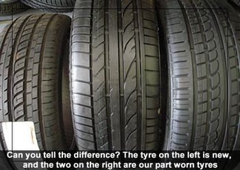 second-hand tyres