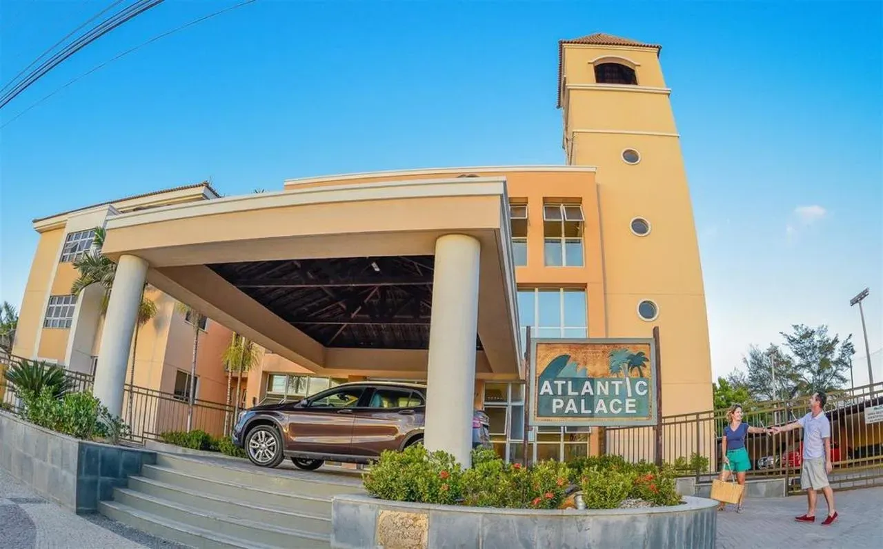Entrada do Atlantic Palace Hotel