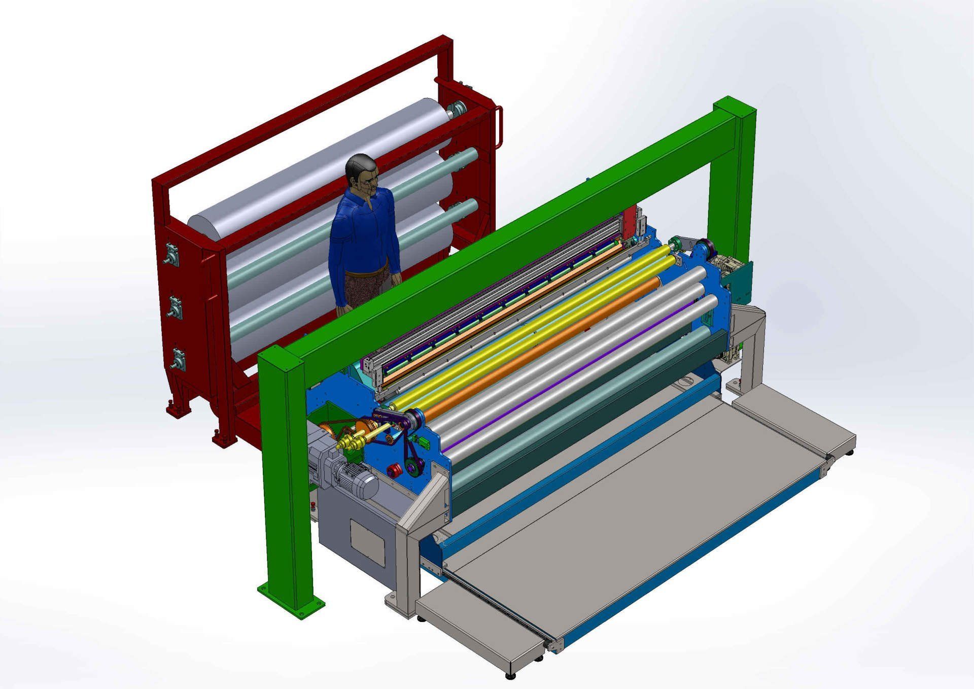 progettazione macchine tessitrici