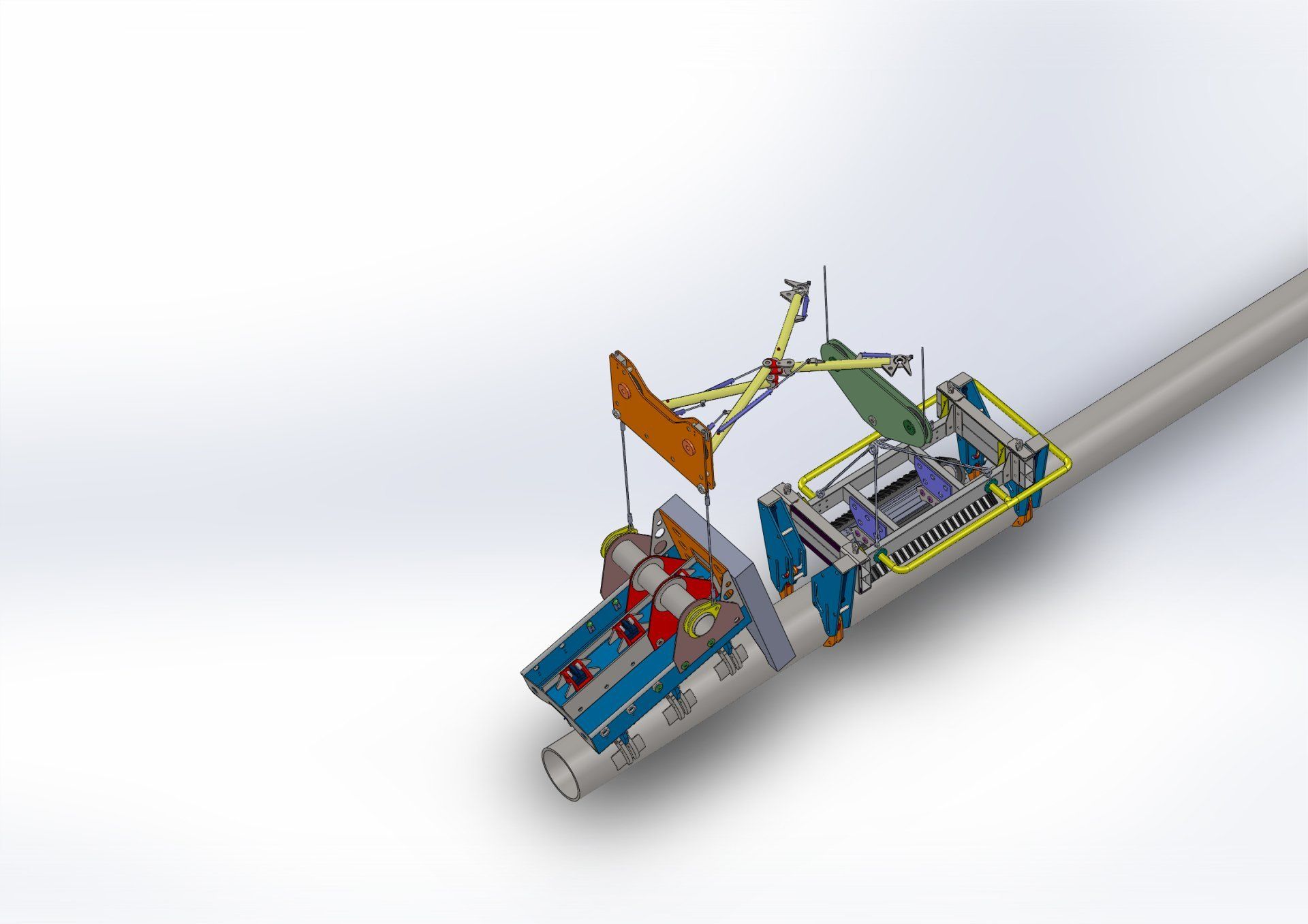 progettazione macchine per spostamento carichi