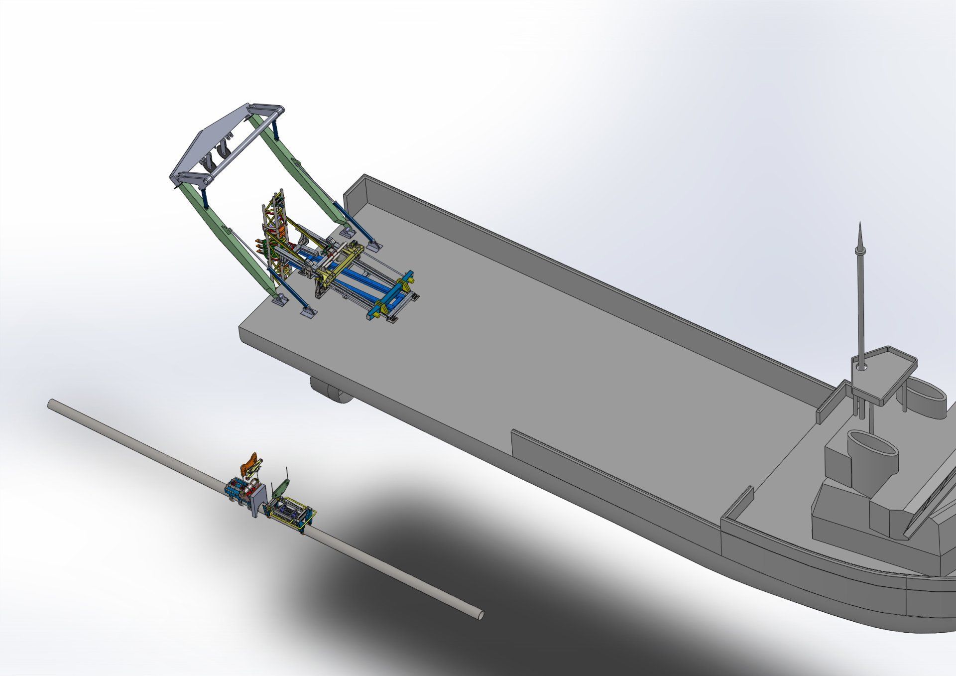 progettazione macchina al pc