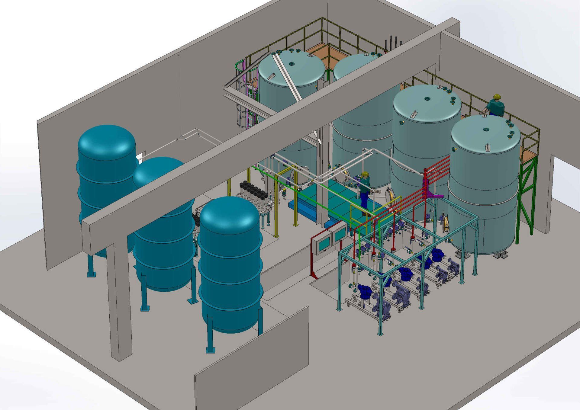 recipienti industriali a pressione