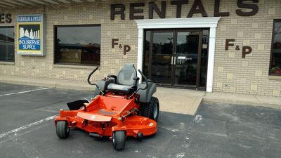 Parked Lawn Mower — Rostraver Township, PA — Phile & Farnham Rental & Sales