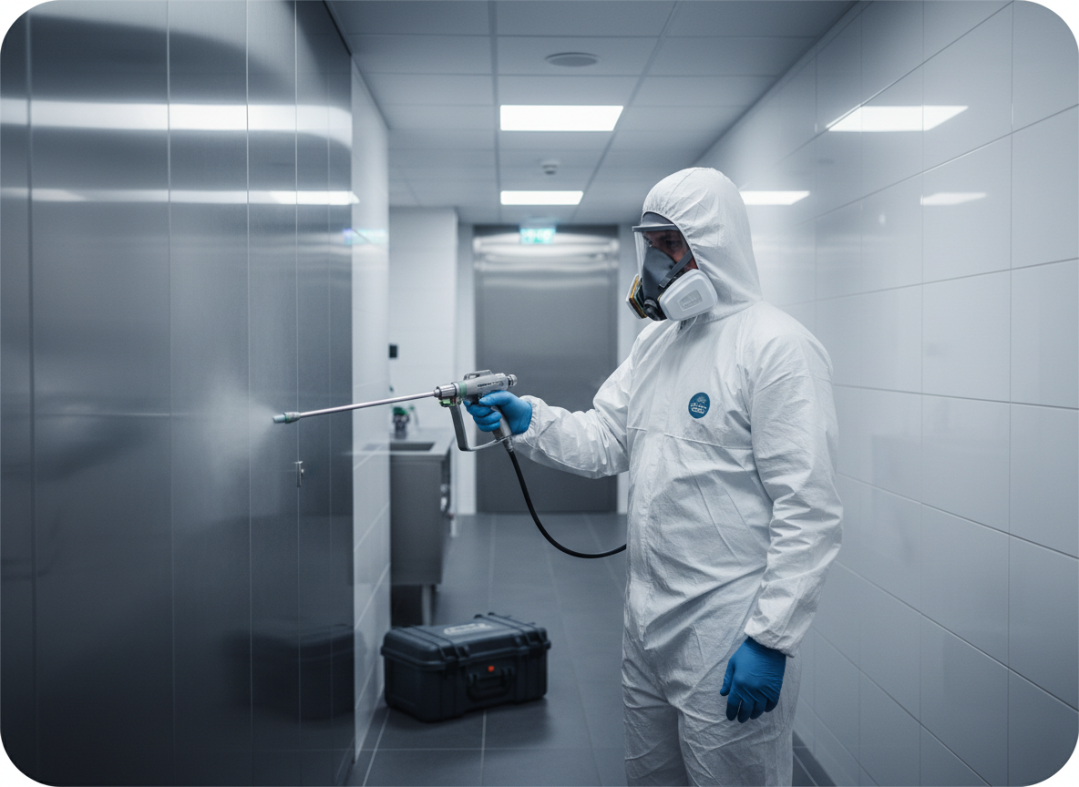 Απεντόμωση και απολύμανση χώρου – υπηρεσίες υγιεινής