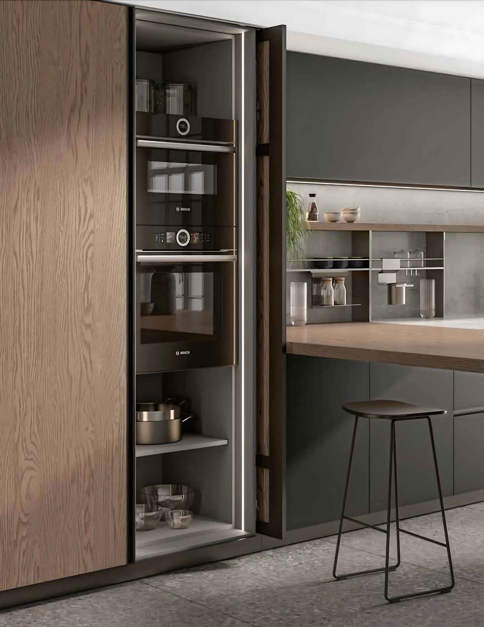 Time 01 Arredo3 armadio Slide con anta rientrante - Mobil Coop Arredamenti 0543 767319