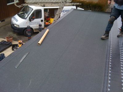Roof coatings - Corby, Northamptonshire - Hemisphere Roofing - Felt Roofing