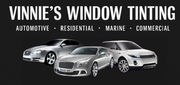 A red icon with a car and the word tint on it