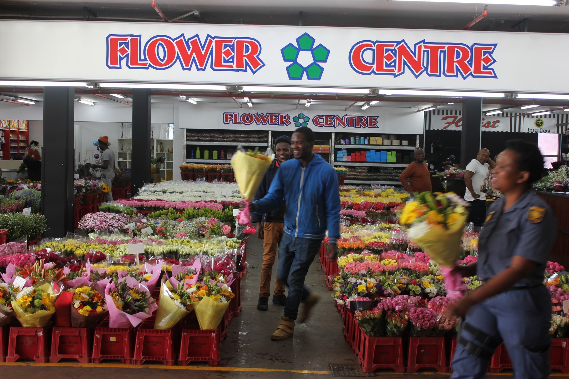 Flower centre