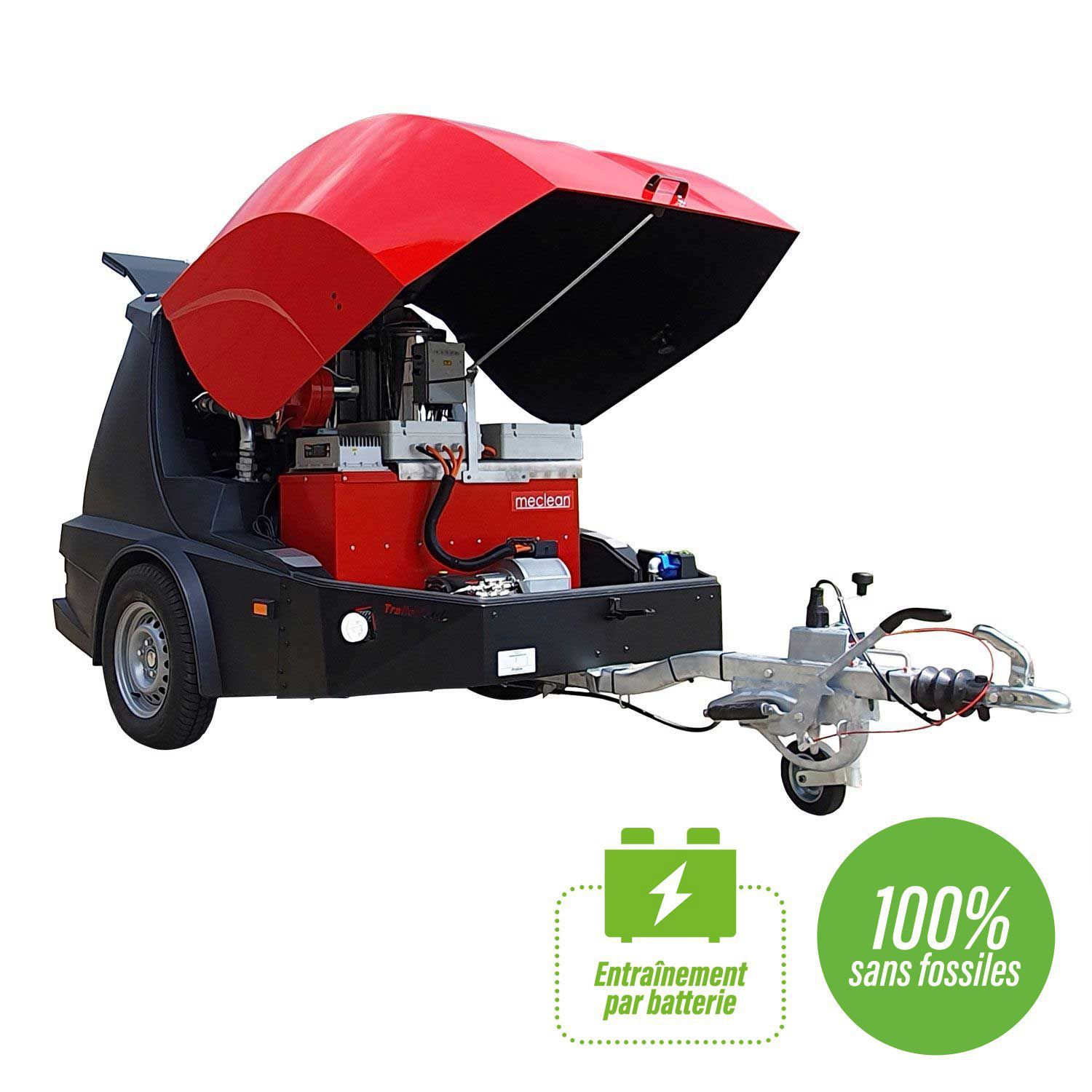 Meclean remorque haute pression Trailerjet-TJLE 200/21