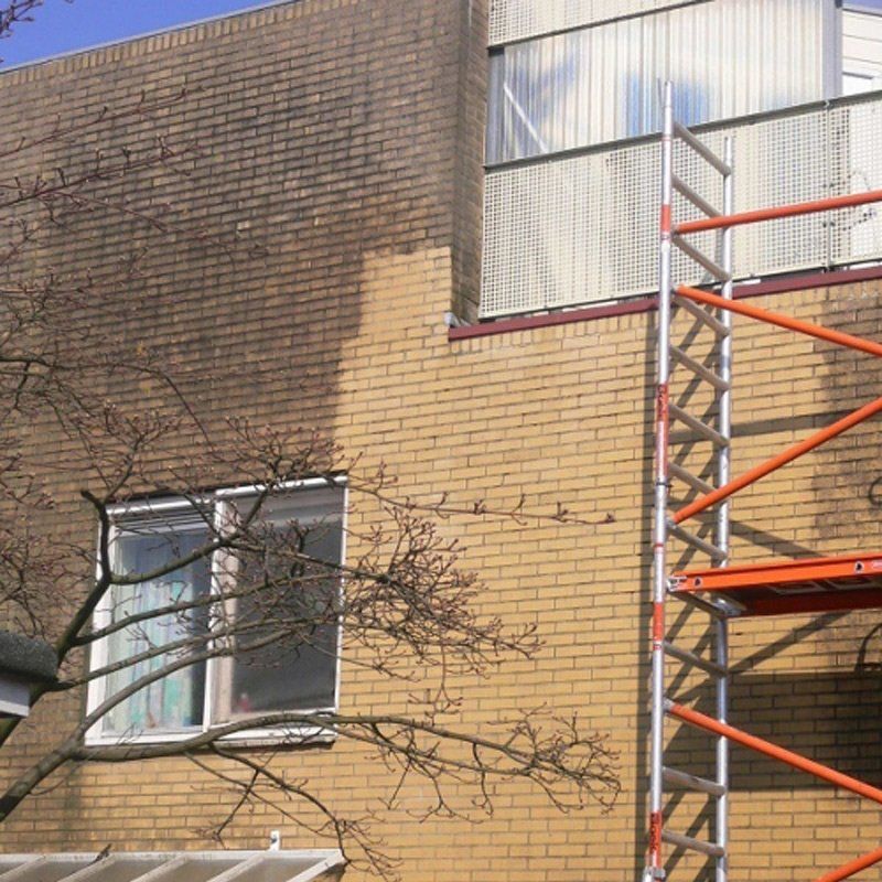 Meclean remorque haute pression nettoyage defacade