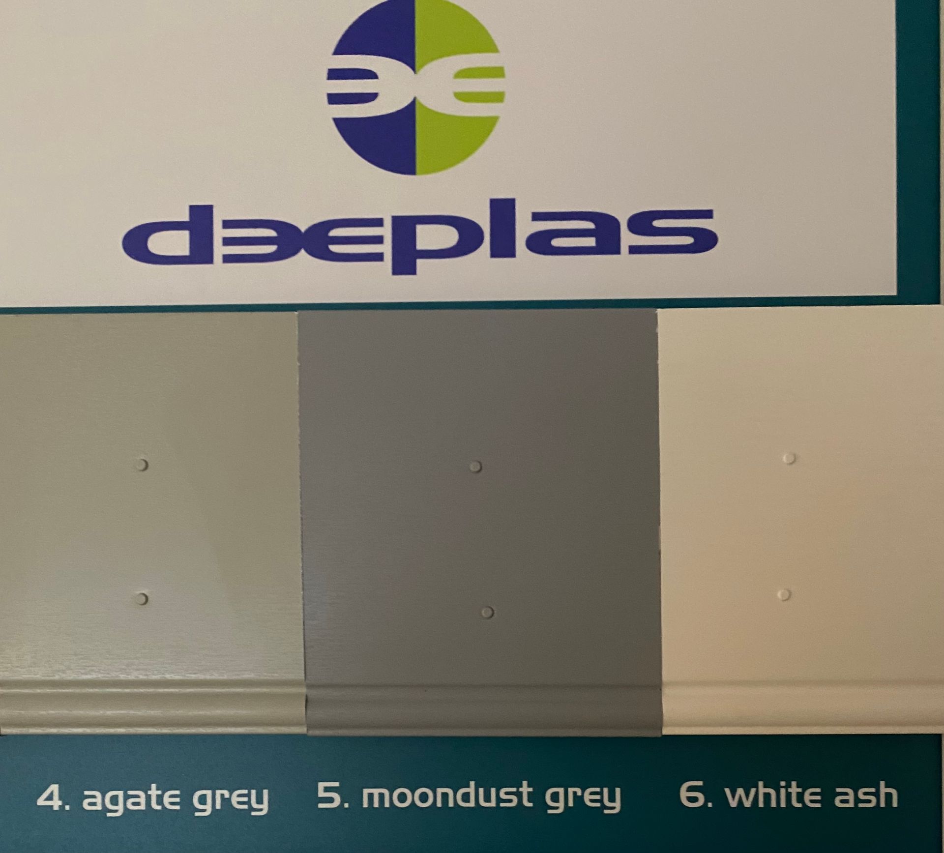 Roofline colour palatte 