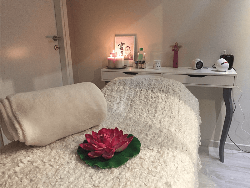 Stanza interna dello studio olistico