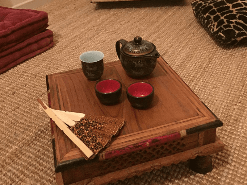 Stanza interna dello studio olistico