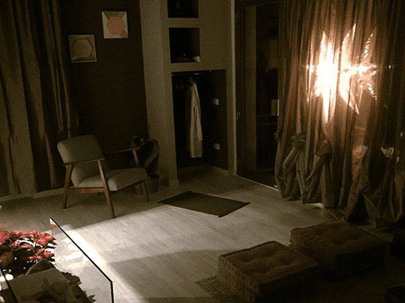 Stanza interna dello studio olistico