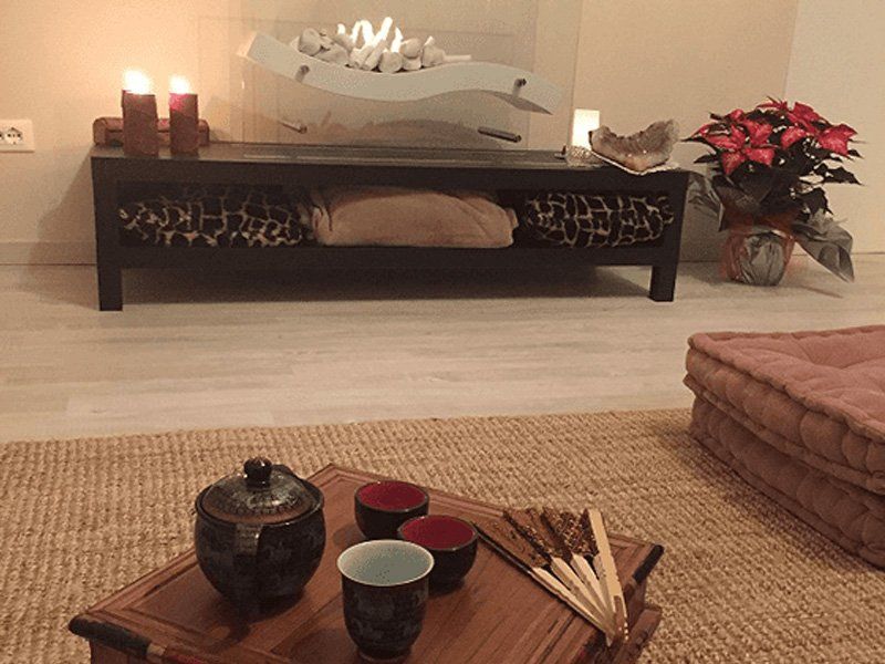 Stanza interna dello studio olistico