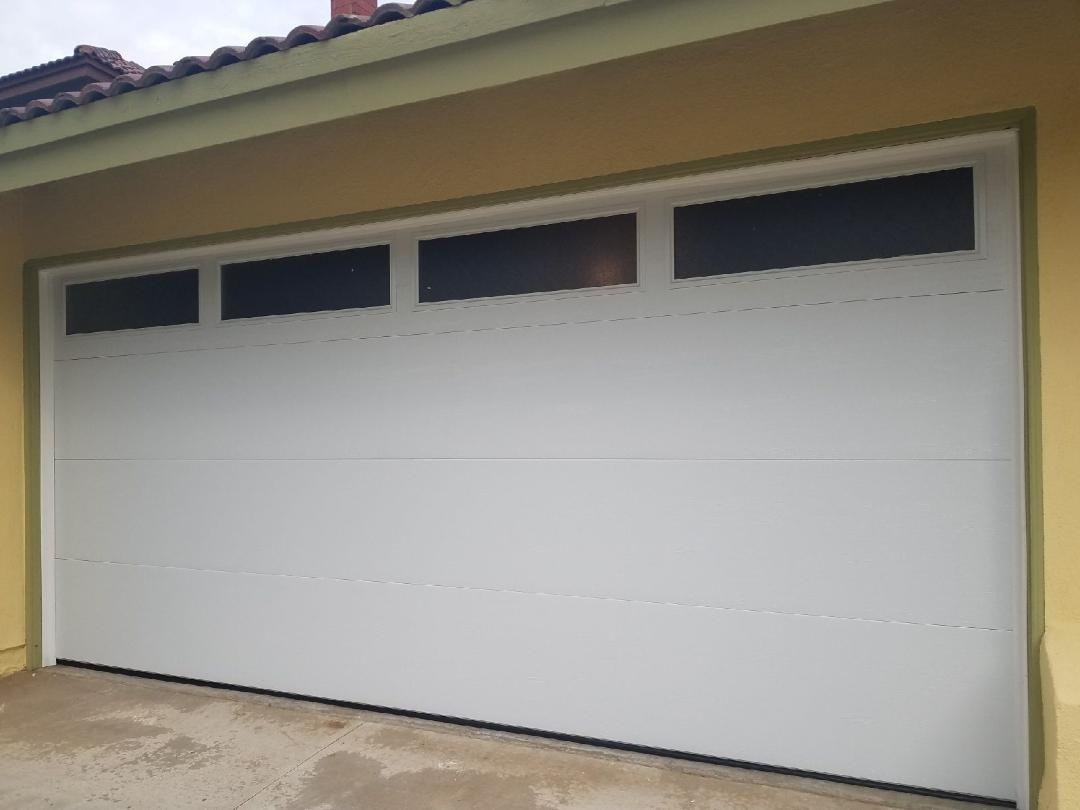 White Door With Square Glass — Moreno Valley, CA — Bella Doors