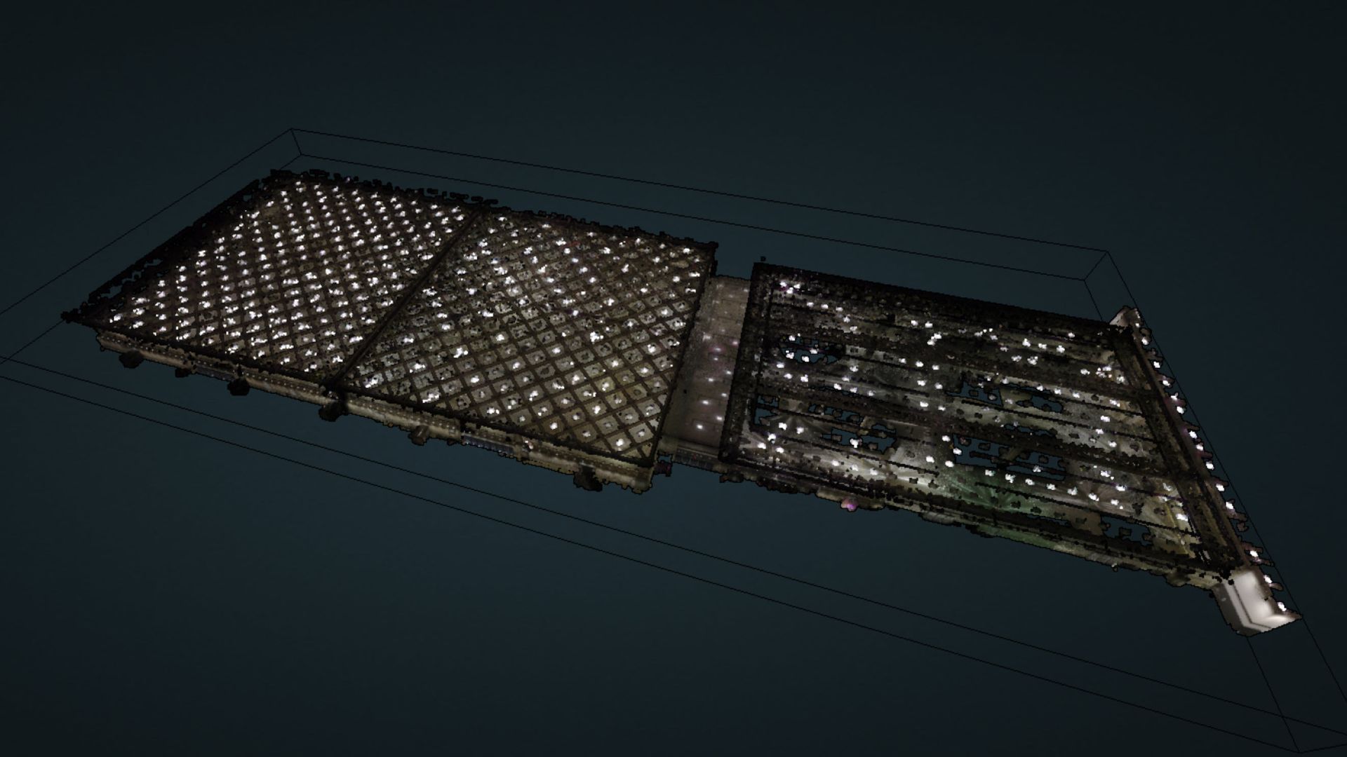 Convention Center: Reality Capture, Laser Scanning, As-built Conditions, BIM Model Development, Digital Twin Assets