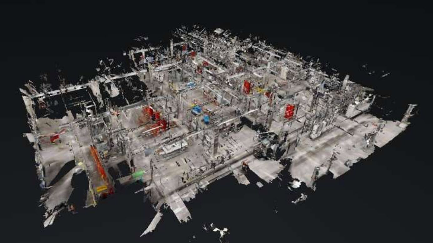 Industrial / Semiconductor: Reality Capture, Laser Scanning, As-built Conditions, BIM Model Development, Digital Twin Assets