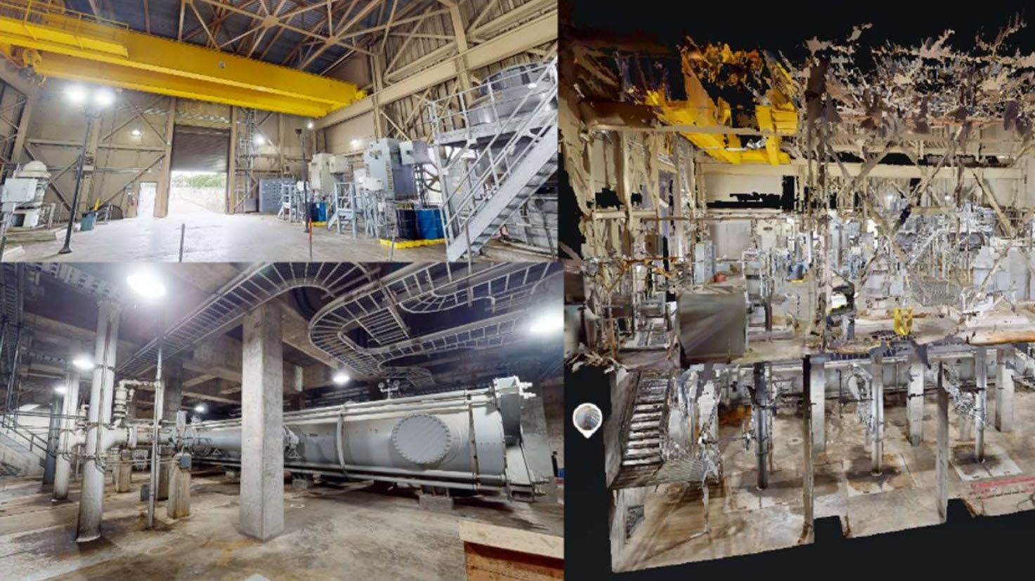 Water Pump Station: Reality Capture, Laser Scanning, As-built Conditions, BIM Model Development, Digital Twin Assets