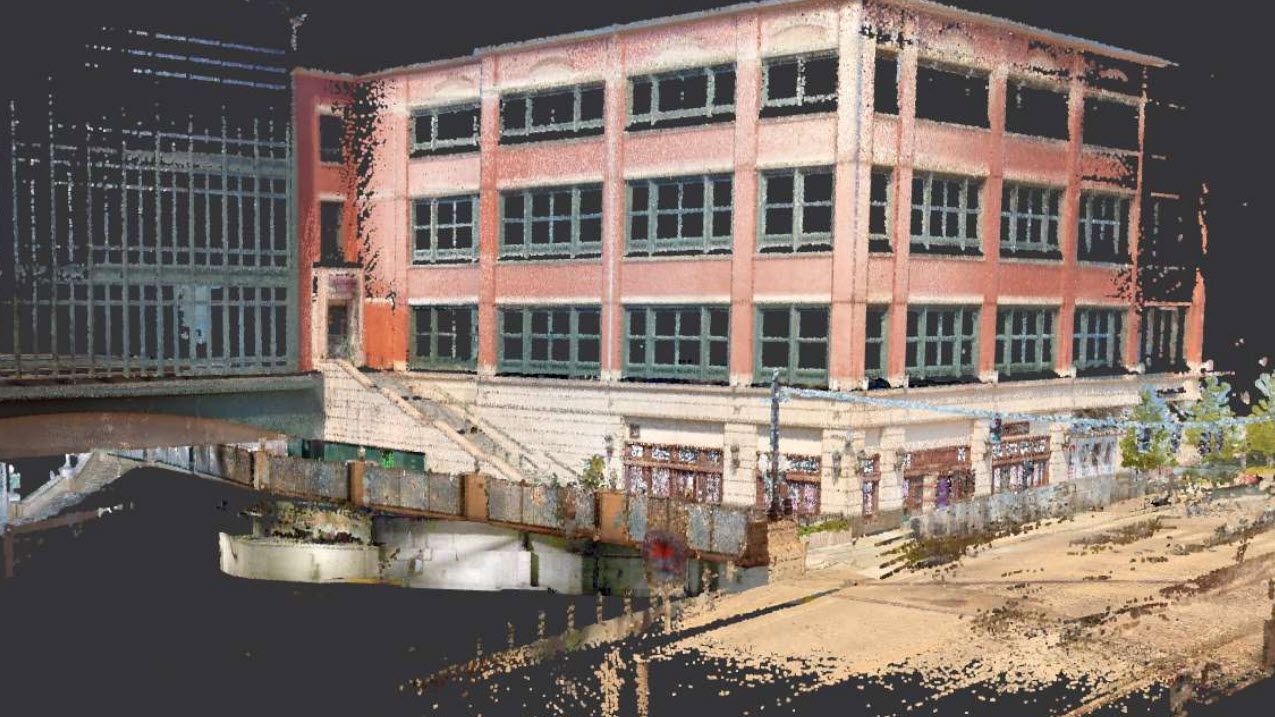 Restaurant: Reality Capture, Laser Scanning, As-built Conditions, BIM Model Development, Digital Twin Assets