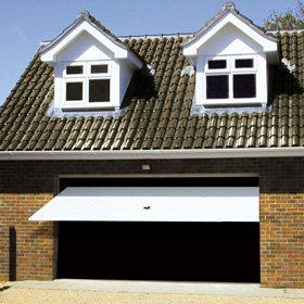 Garage door installation - Birmingham, West Midlands, Solihull - Allstyle Door & Gate Services Ltd - Double garage doors open