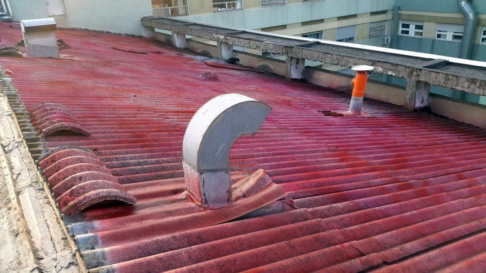 rimozione copertura in amianto