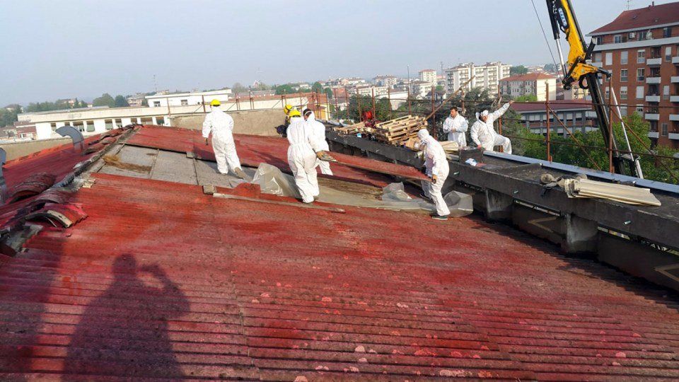 intervento di smaltimento da bonifico