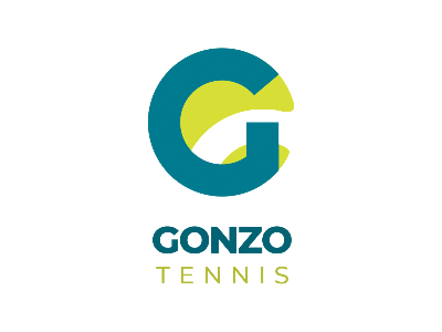 Gonzo Tennis logo: teal 