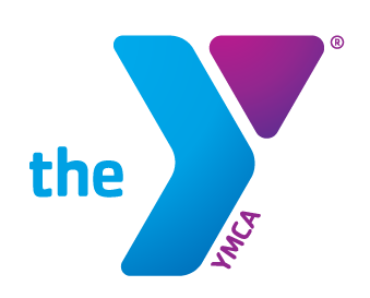 The YMCA logo: blue 