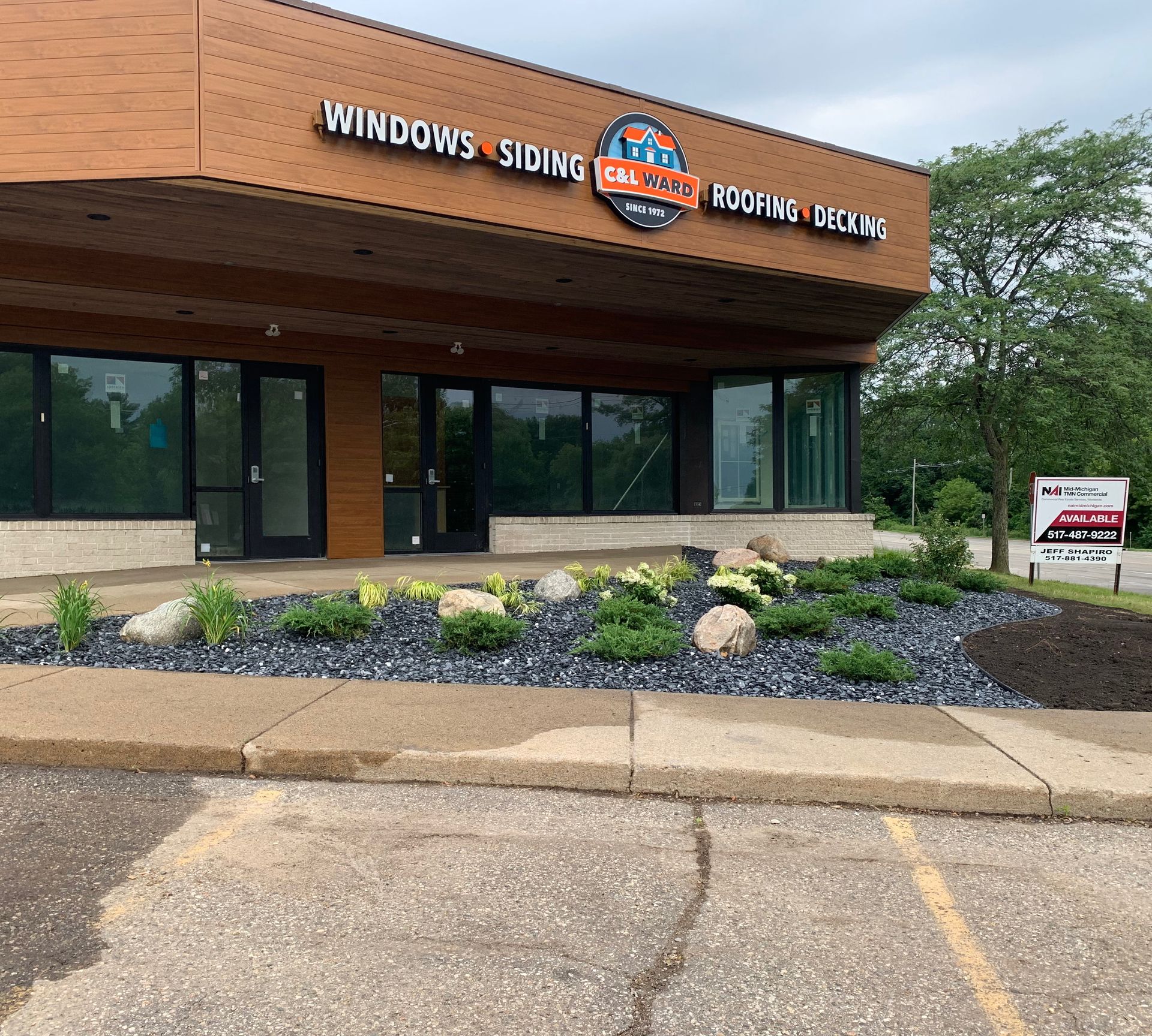 Building with signage for 